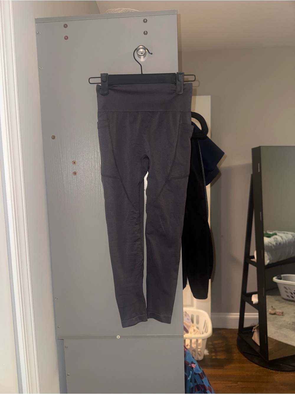 Girls' Black Active Leggings - Stretch Comfort